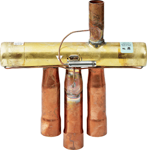 Reversing Valve, 6.3-16.8 Ton R410A 4-Way Pilot Solenoid Op