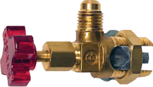Piercing Valve, w/ Flow Control Fits 3/16" 1/4" 5/16" 3/8"