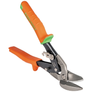 Aviation Snips, Offset Right-Cutting w/ Spring-Action Lock for One-Handed Opening