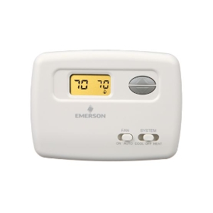 Digital Thermostat, 1H/1C Non-Programmable Battery/Hardwire White 70 Series*