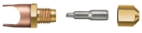 Access Valve, 3/8" Flare Piercing Valve Saddle Braze 5/Pack