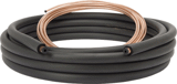 Line Set , 3/8" x 5/8" x 100', Insulation 1/2", Standard Coated Black Plain End