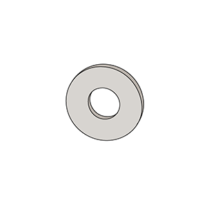 Flat Washer, 3/8" Electro-Galvanized W7440 Series