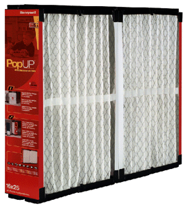 Media Air Filter, 16" x 20" x 5" Disposable POPUP MERV11