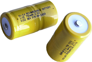 Battery Charger, (2) Re-Chargable Ni-Cad Batteries