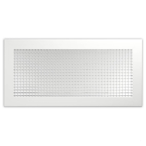 T-Bar Return Air Grille, 2' x 2' Aluminum Lattice 1/2" x 1/2"