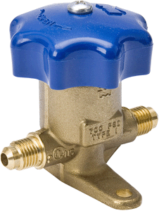 Packless Diaphragm Valve, 1/4"Flr Straight Thru